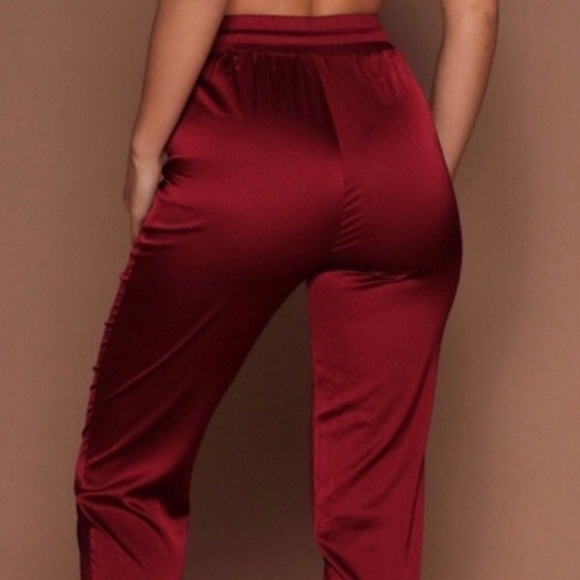 Meshki Agatha Satin Joggers BRAND NEW WITH TAGS - Picture 5 of 5